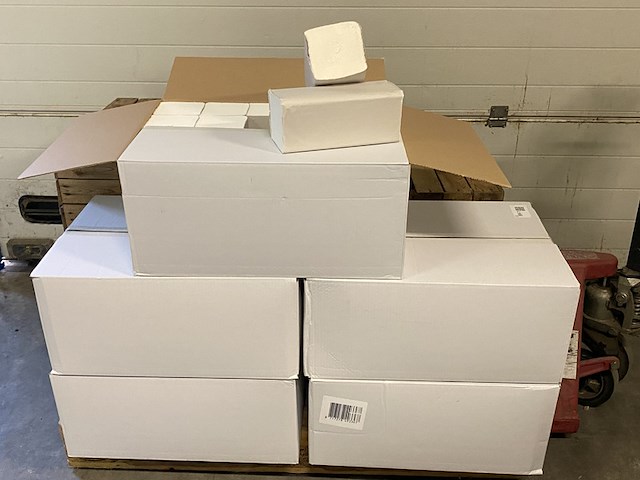 5x dozen a 3200 papieren z-vouw handdoekjes - afbeelding 1 van  3