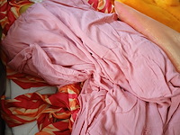 5x dozen vol met diverse soort/kleuren stof - afbeelding 10 van  13