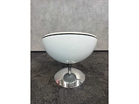 5x draaibare witte cocktail fauteuil - afbeelding 7 van  8