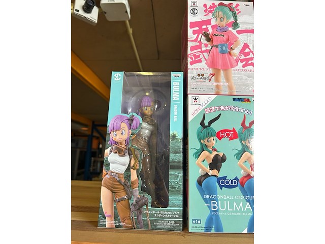 5x dragon ball z/dragon ball gals collectiefiguur - afbeelding 2 van  4