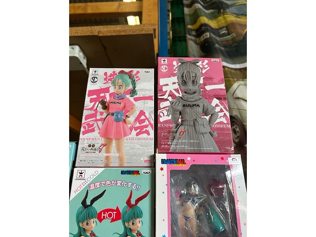 5x dragon ball z/dragon ball gals collectiefiguur - afbeelding 4 van  4