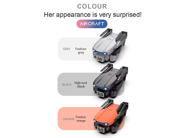 5x drone dual camera 2.4ghz - afbeelding 3 van  8