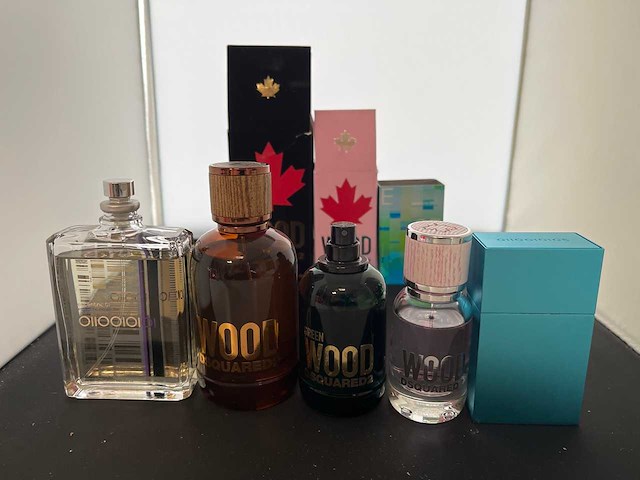 5x dsquared en molecules parfum - afbeelding 1 van  2