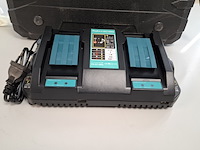 5x dubbele accu lader 14.4v - 18v - afbeelding 2 van  6