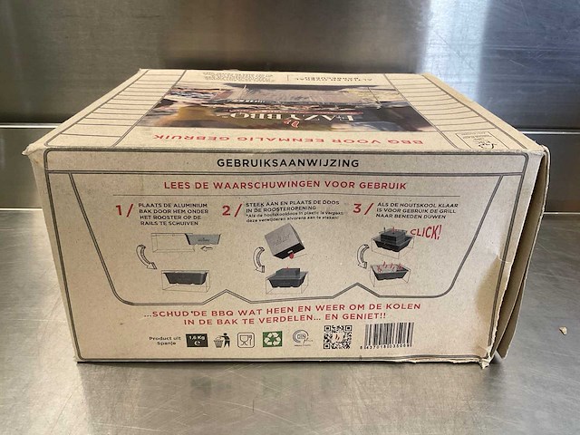 (5x) eazybbq wegwerp barbecue - afbeelding 1 van  1