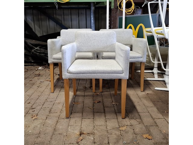 5x eetkamerstoel, sateliet - afbeelding 4 van  11