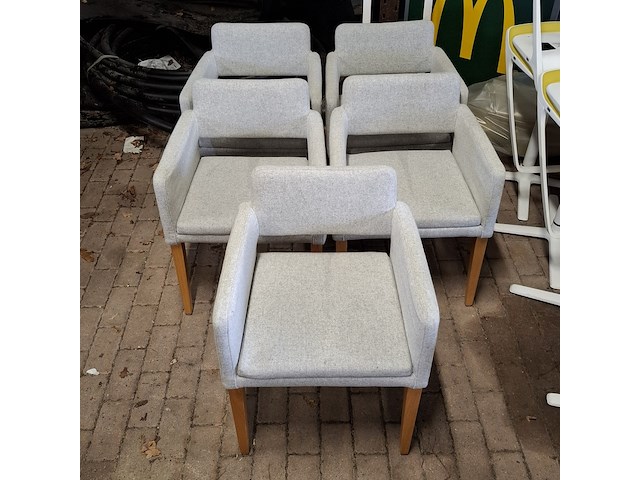 5x eetkamerstoel, sateliet - afbeelding 5 van  11