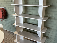 5x eettafel, 3 stoelen en stellingkast , byfonq - afbeelding 3 van  4