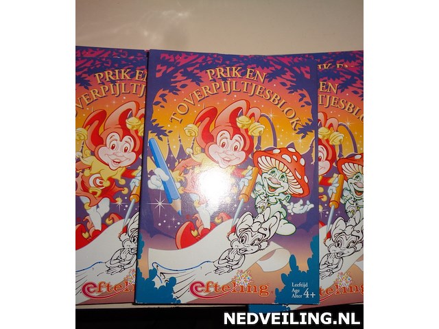 5x efteling prikblok - afbeelding 3 van  3