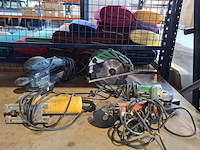 5x elektrisch gereedschap , bosch, hitachi, dewalt en fein - afbeelding 1 van  22