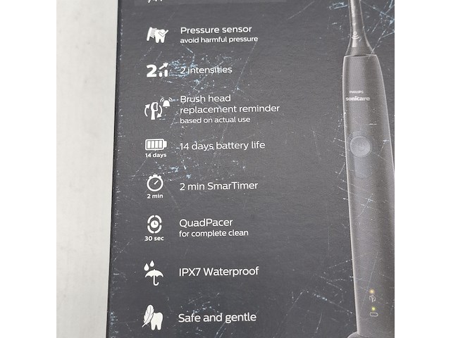 5x elektrische tandenborstel, phillips, sonicare 4300 protectiveclean - afbeelding 3 van  5