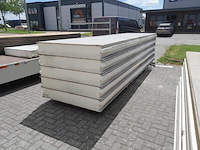 5x eps sandwich panelen 28,5 m², old stock - afbeelding 1 van  4