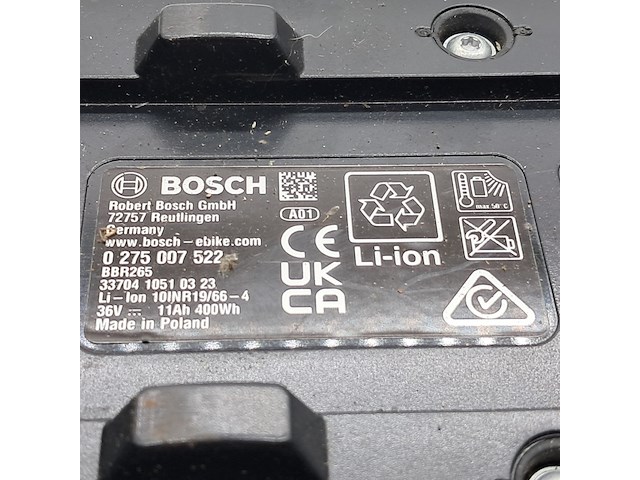 5x fietsaccu, bosch, powerpack 400 - afbeelding 14 van  15