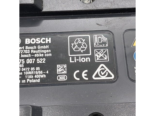 5x fietsaccu, bosch, powerpack 400 - afbeelding 7 van  15
