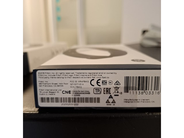 5x fitness tracker fitbit inspire - afbeelding 3 van  5