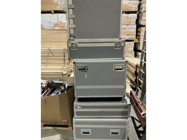 5x flightcases - afbeelding 1 van  6
