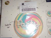 5x folieballon 56cm party - afbeelding 1 van  5