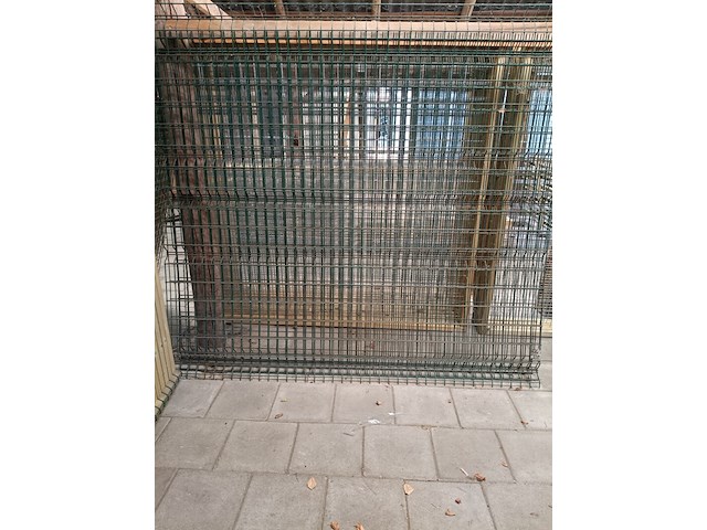 5x gaas panelen, betafence en collstrop, groen - afbeelding 2 van  5