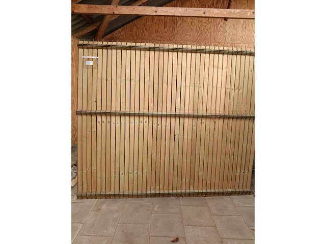 5x gaas panelen, betafence en collstrop, groen - afbeelding 3 van  5