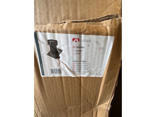 5x geïsoleerde dakdoorvoer, ventus ubiflex 0169885 - afbeelding 3 van  3