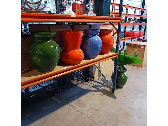 5x gekleurde vaas des pots - afbeelding 1 van  11