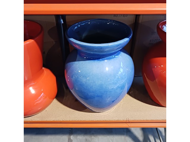 5x gekleurde vaas des pots - afbeelding 9 van  11