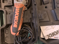 5x gereedschap in systainers multitool, schuurmachine, slijptol, verfbrander, airbrush set, makita mirka würth - afbeelding 7 van  10