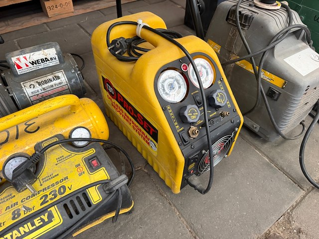 5x gereedschap w.o. vacuümpompen, compressor en vul-/servicestation - afbeelding 3 van  6