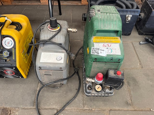 5x gereedschap w.o. vacuümpompen, compressor en vul-/servicestation - afbeelding 4 van  6