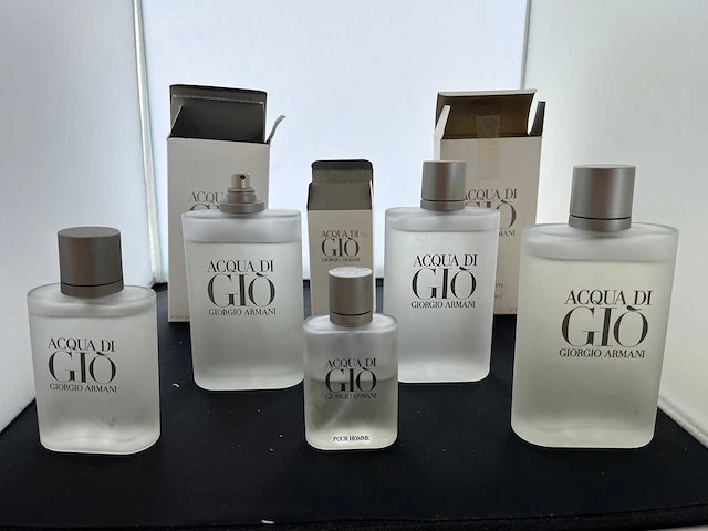 5x giorgio armani parfum - afbeelding 1 van  2