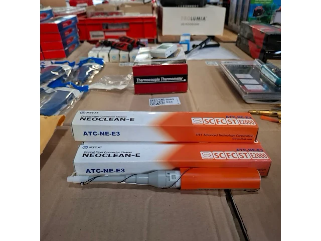 5x glasvezel connector reiniger ntt at, neoclean-e - afbeelding 1 van  4