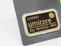 5x goudbaar, 20 gram, umicore - afbeelding 5 van  11