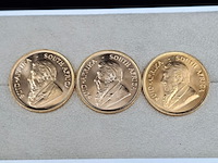 5x gouden munt, south africa, krugerrand, 1983 - afbeelding 4 van  5