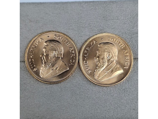 5x gouden munt, south africa, krugerrand, 1983 - afbeelding 5 van  5