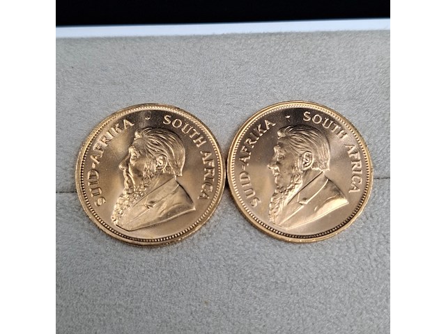 5x gouden munt, south africa, krugerrand, 1983 - afbeelding 3 van  5