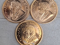 5x gouden munt, south africa, krugerrand, 1983 - afbeelding 4 van  5