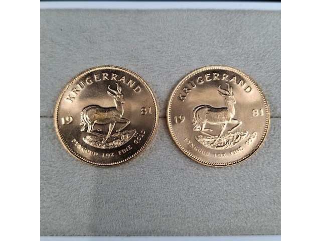 5x gouden munt, south africa, krugerrand - afbeelding 4 van  5