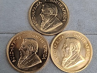 5x gouden munt, south africa, krugerrand - afbeelding 3 van  5