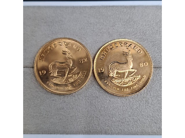 5x gouden munt, south africa, krugerrand - afbeelding 4 van  5