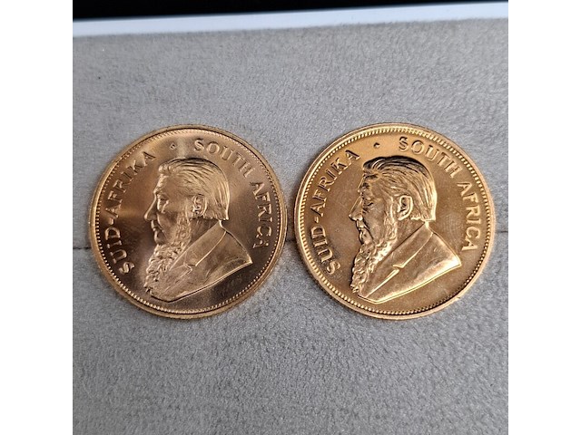 5x gouden munt, south africa, krugerrand - afbeelding 5 van  5