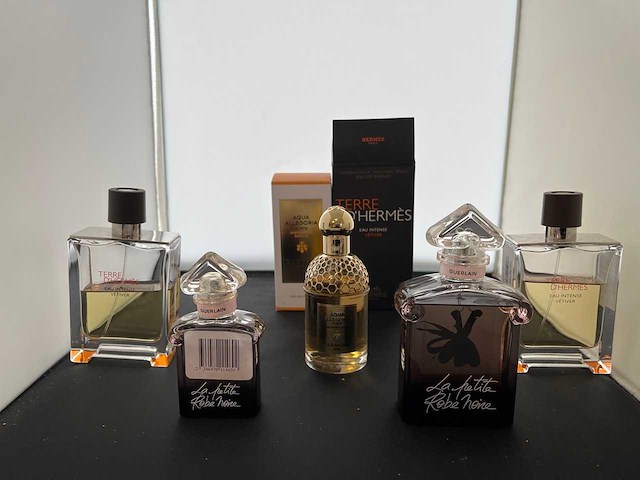 5x guerlain en d'hermes parfum - afbeelding 1 van  2
