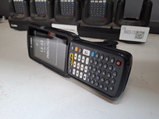 5x handheld met laadstation zebra, mc330l - afbeelding 2 van  7