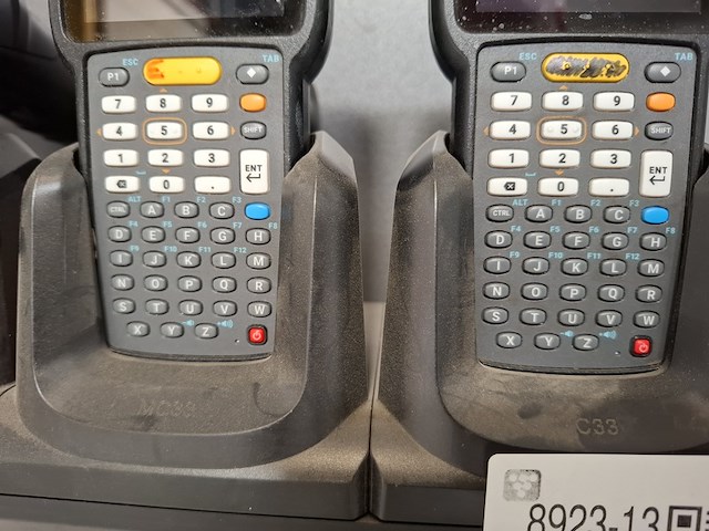 5x handheld met laadstation zebra, mc330l - afbeelding 7 van  7