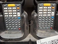 5x handheld met laadstation zebra, mc330l - afbeelding 2 van  4