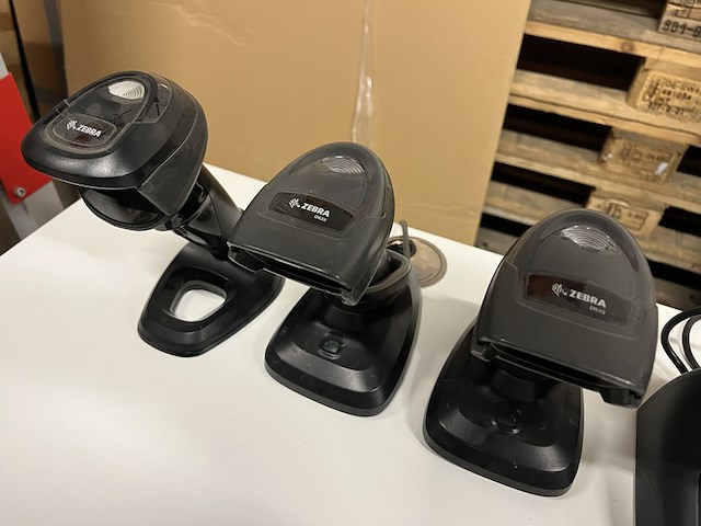 5x handscanner, barcode scanner zebra, w.o. ds22 - afbeelding 4 van  5
