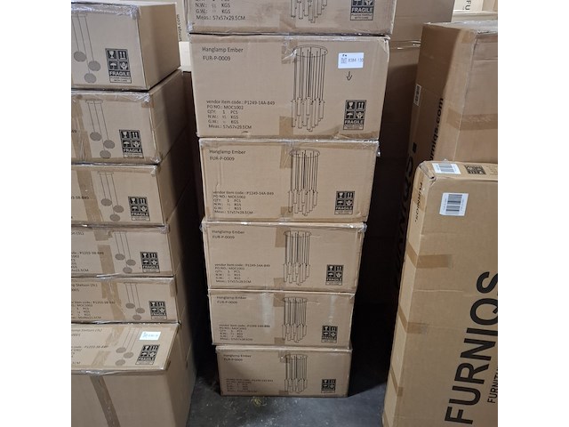 5x hanglamp, furniqs, ember - afbeelding 2 van  3