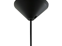 5x hanglamp minimalics, mexlite, 2701zw, zwart, nieuw in doos - afbeelding 4 van  4