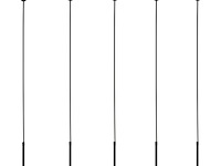 5x hanglamp minimalics mexlite, 2701zw, zwart, nieuw in doos - afbeelding 1 van  4