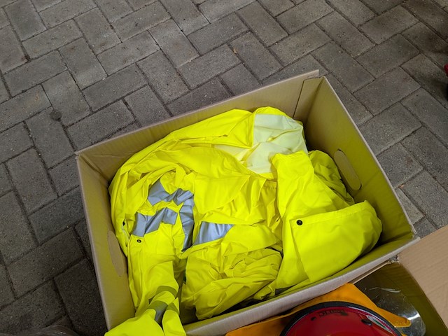 5x helm met 7x reflecterende jas - afbeelding 6 van  6