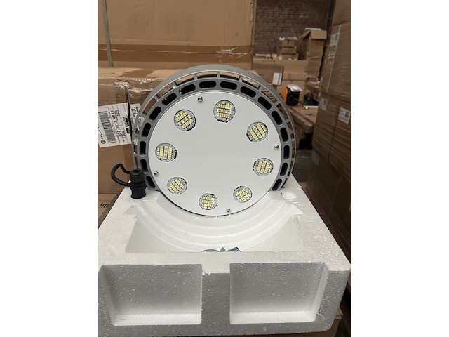 5x high bay light hb1 120w met industriële kap ellipz lighting - afbeelding 1 van  7